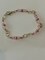 Rose Gold, pink, and gold beaded bracelet product 2
